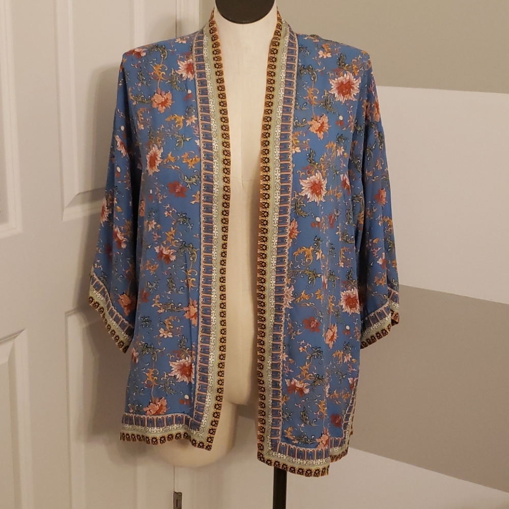 Max studio kimono sz med thigh length
